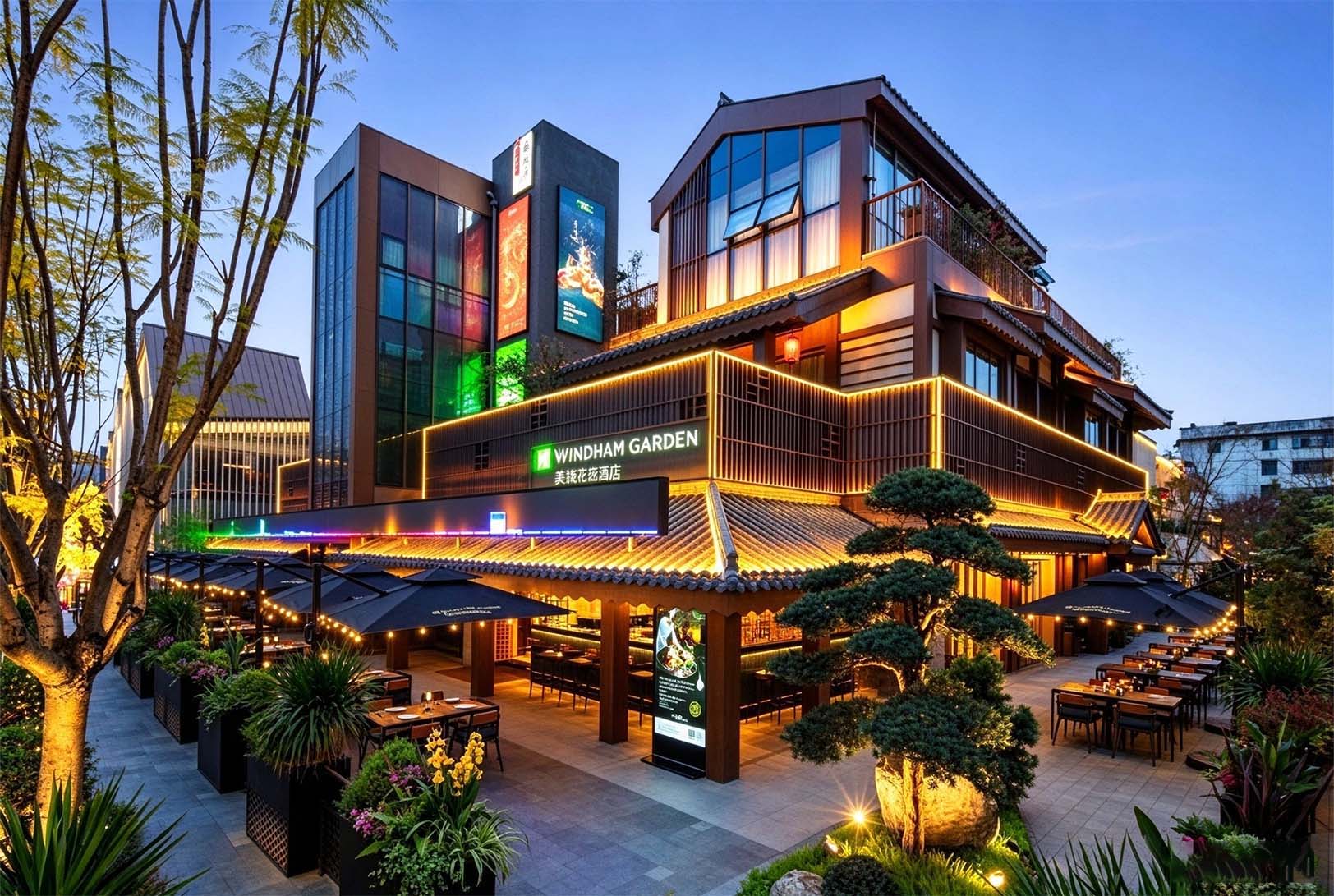 Qionglai Downtown Wyndham Garden Hotel